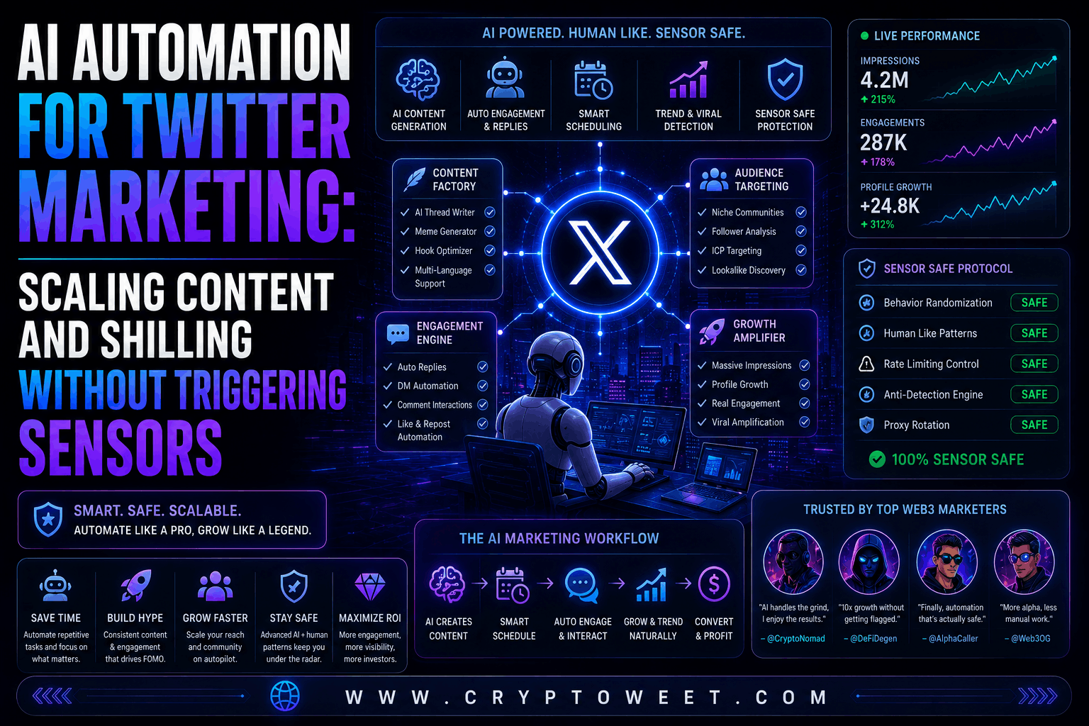 AI Automation for Twitter Marketing: Scaling Content and Shilling Without Triggering Sensors