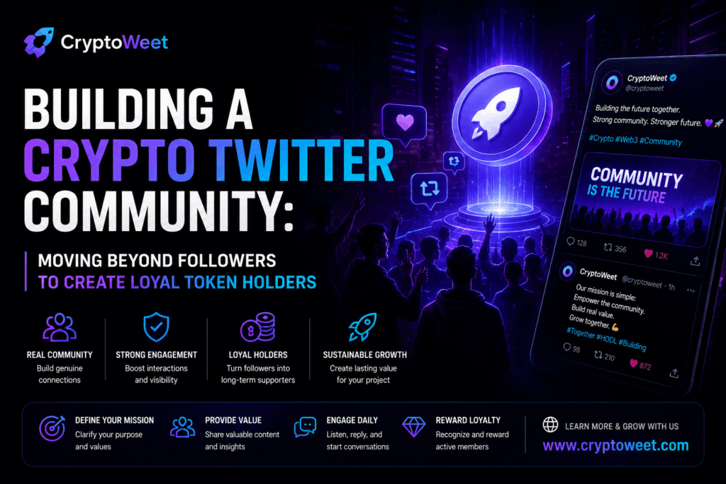 Building a Crypto Twitter Community: Moving Beyond Followers to Create Loyal Token Holders